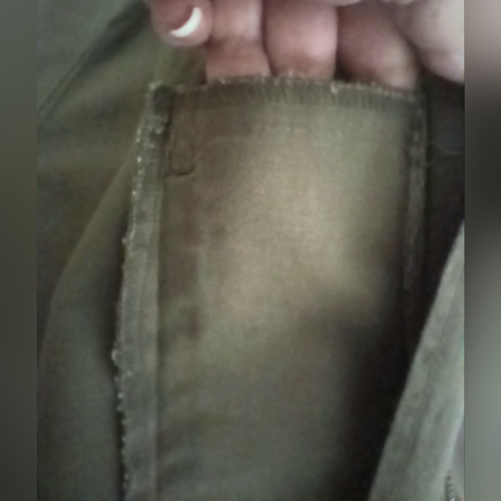 Military green denim jacket XL in EUC *FINAL* - Picture 10 of 12